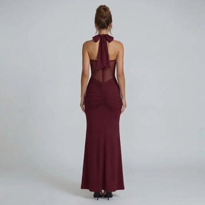 Grace Ruched Maxi Dress
