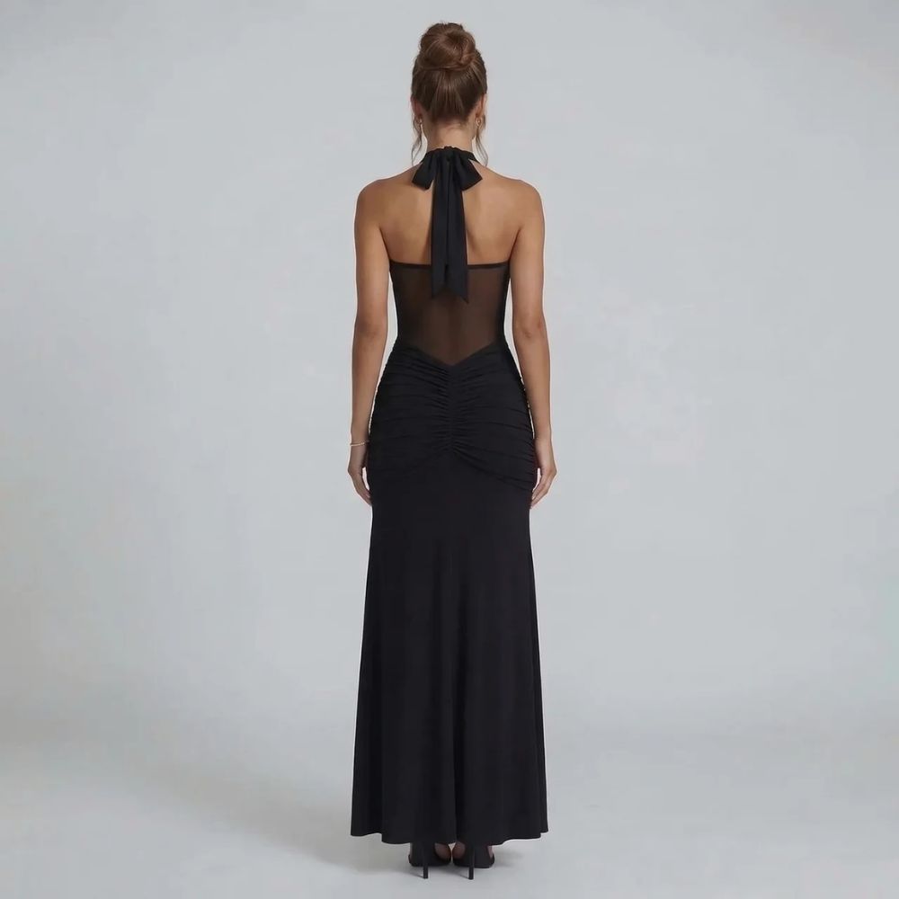 Grace Ruched Maxi Dress