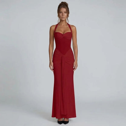 Vivienne Ruched Maxi Dress - product image 8