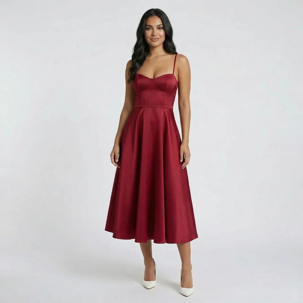 Adriana Fit-and-Flare Midi Dress - product image 11