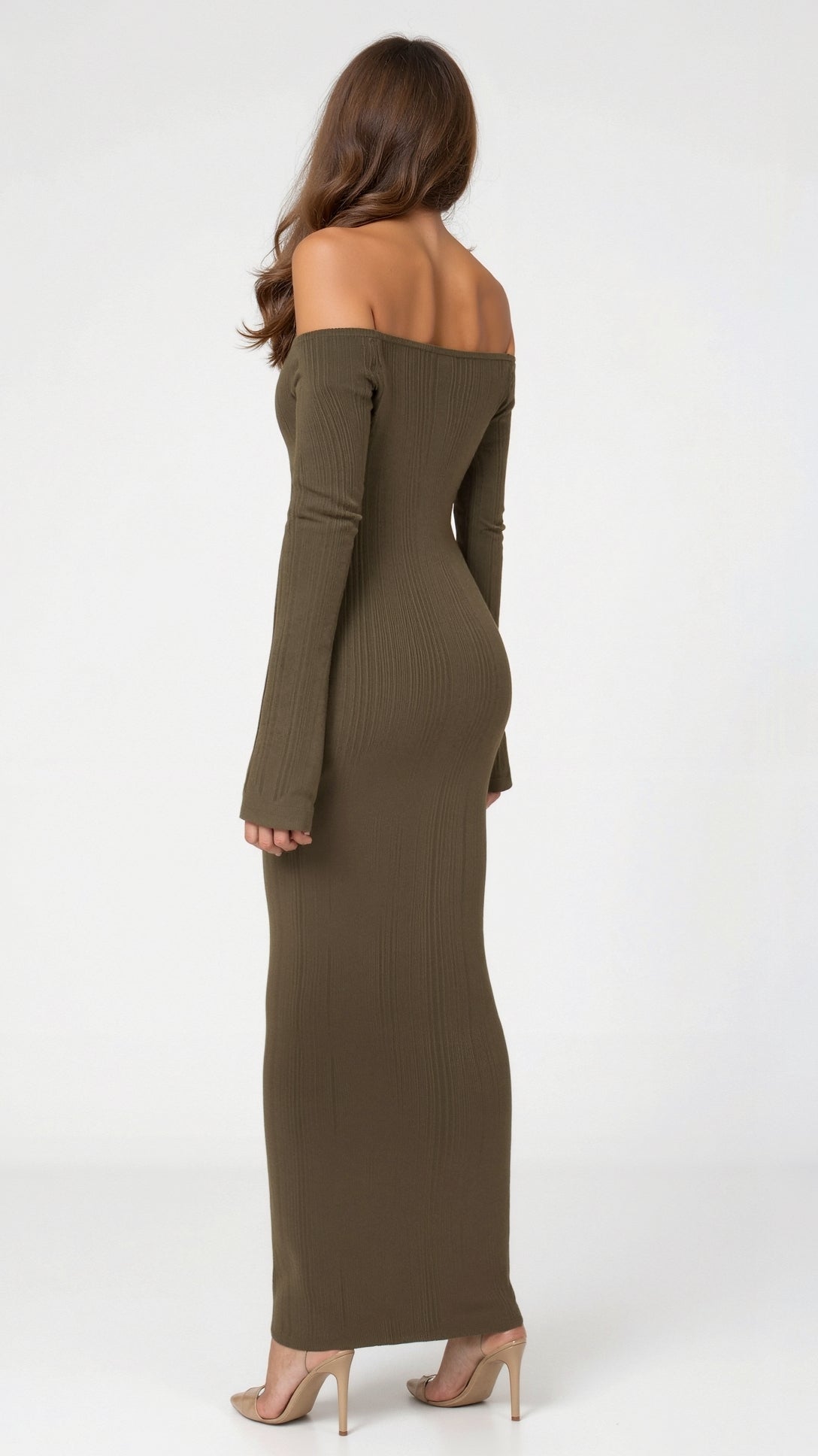 Harlow Off-Shoulder Maxi Dress