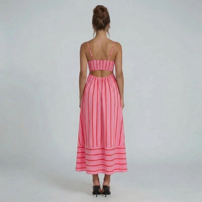 Hazel Stripe Maxi Dress