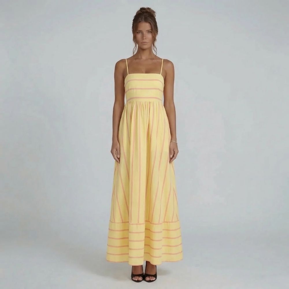 Hazel Stripe Maxi Dress