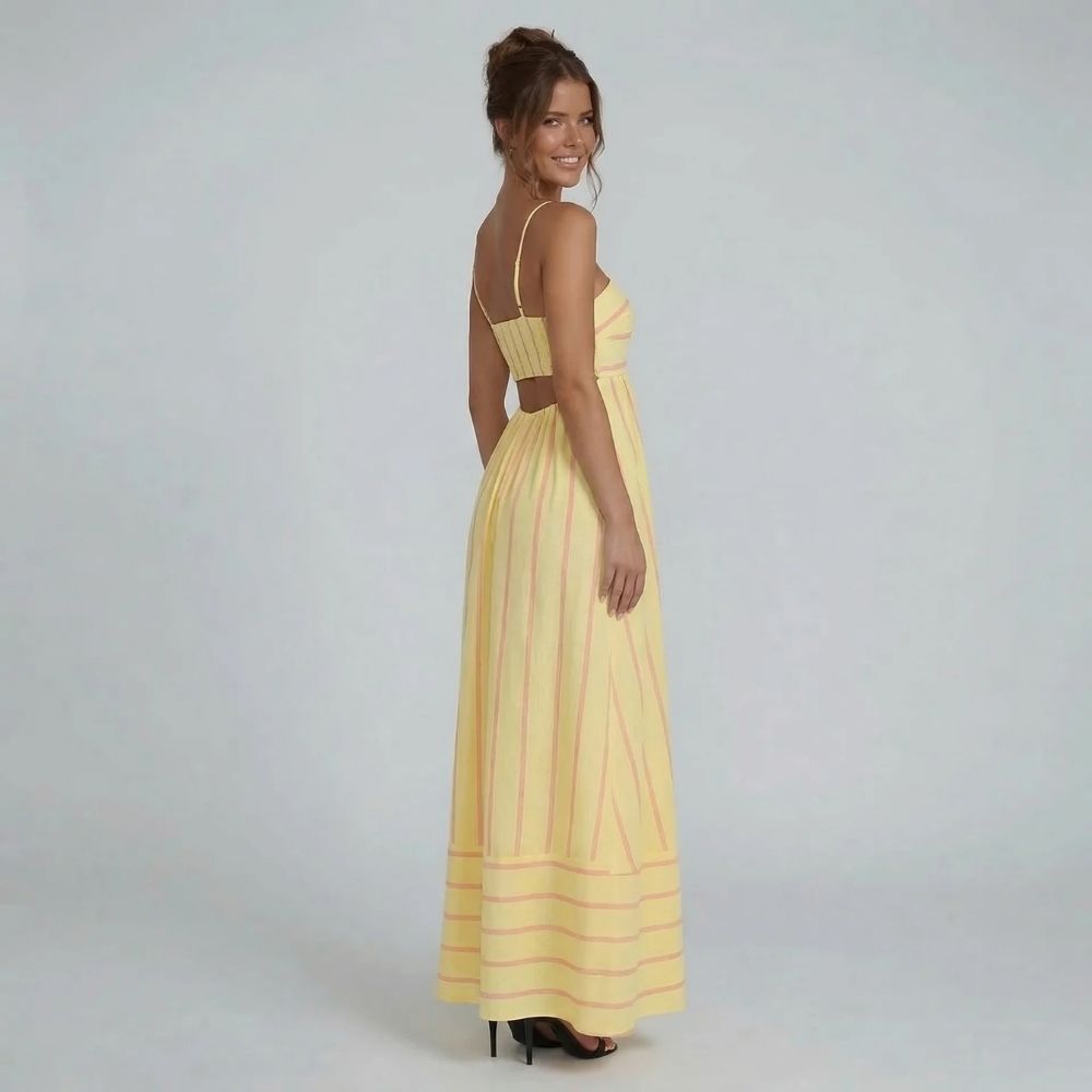 Hazel Stripe Maxi Dress