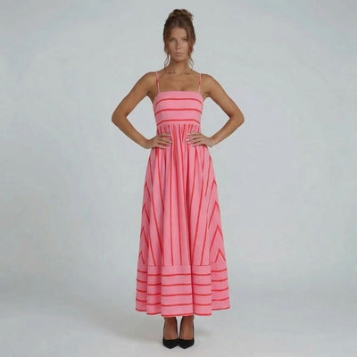 Hazel Stripe Maxi Dress