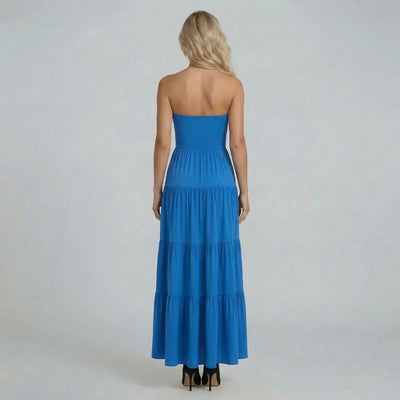 Iris Ruched Maxi Dress