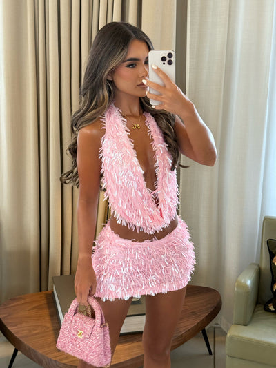 Isa Sequin Deep Set