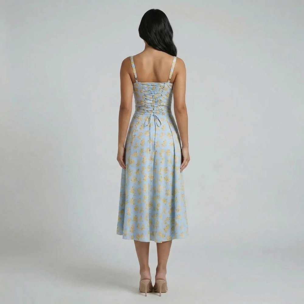 Valeria Corset Midi Dress - product image 10