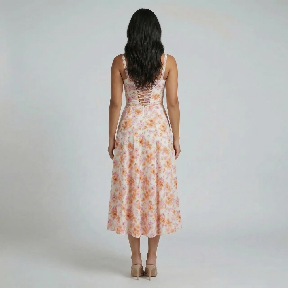 Valeria Corset Midi Dress - product image 12