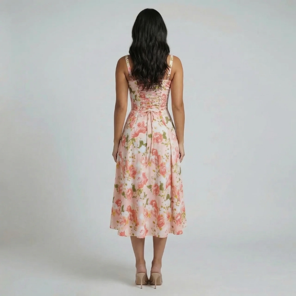 Valeria Corset Midi Dress - product image 8