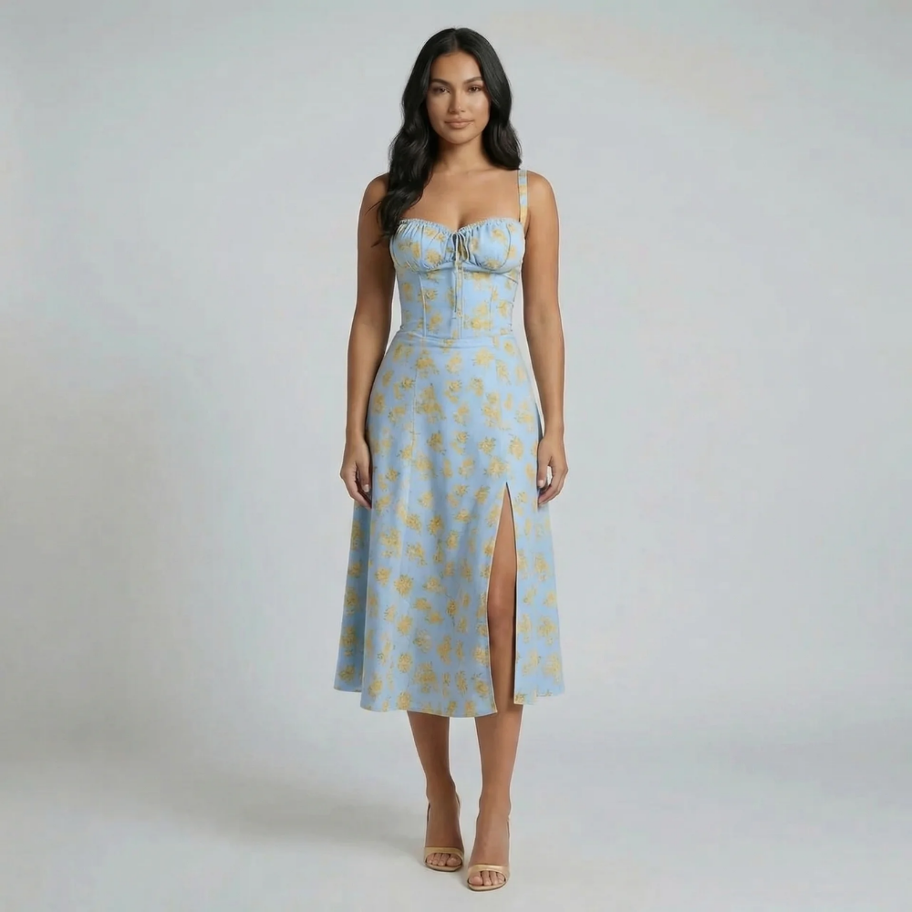 Valeria Corset Midi Dress - product image 9