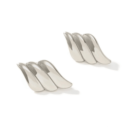Isla Layer Wing Earrings in Gold