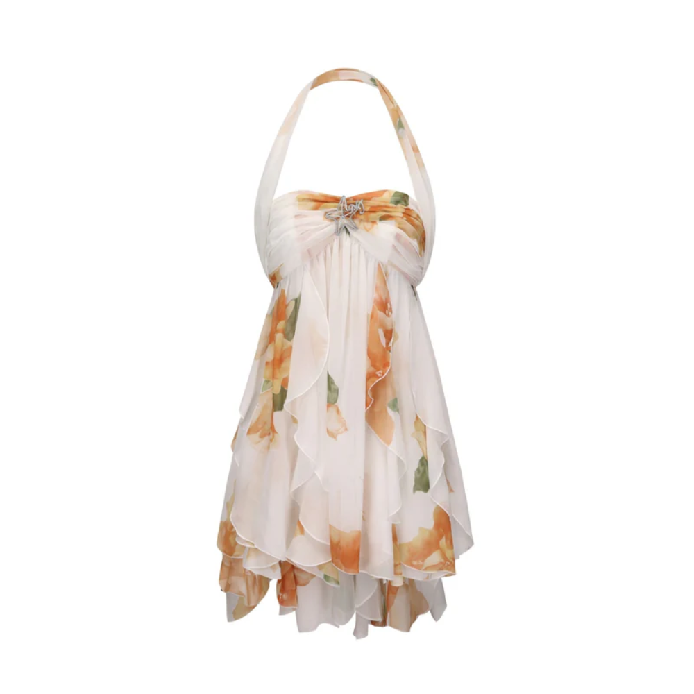 Isla Ruffle Mini Dress