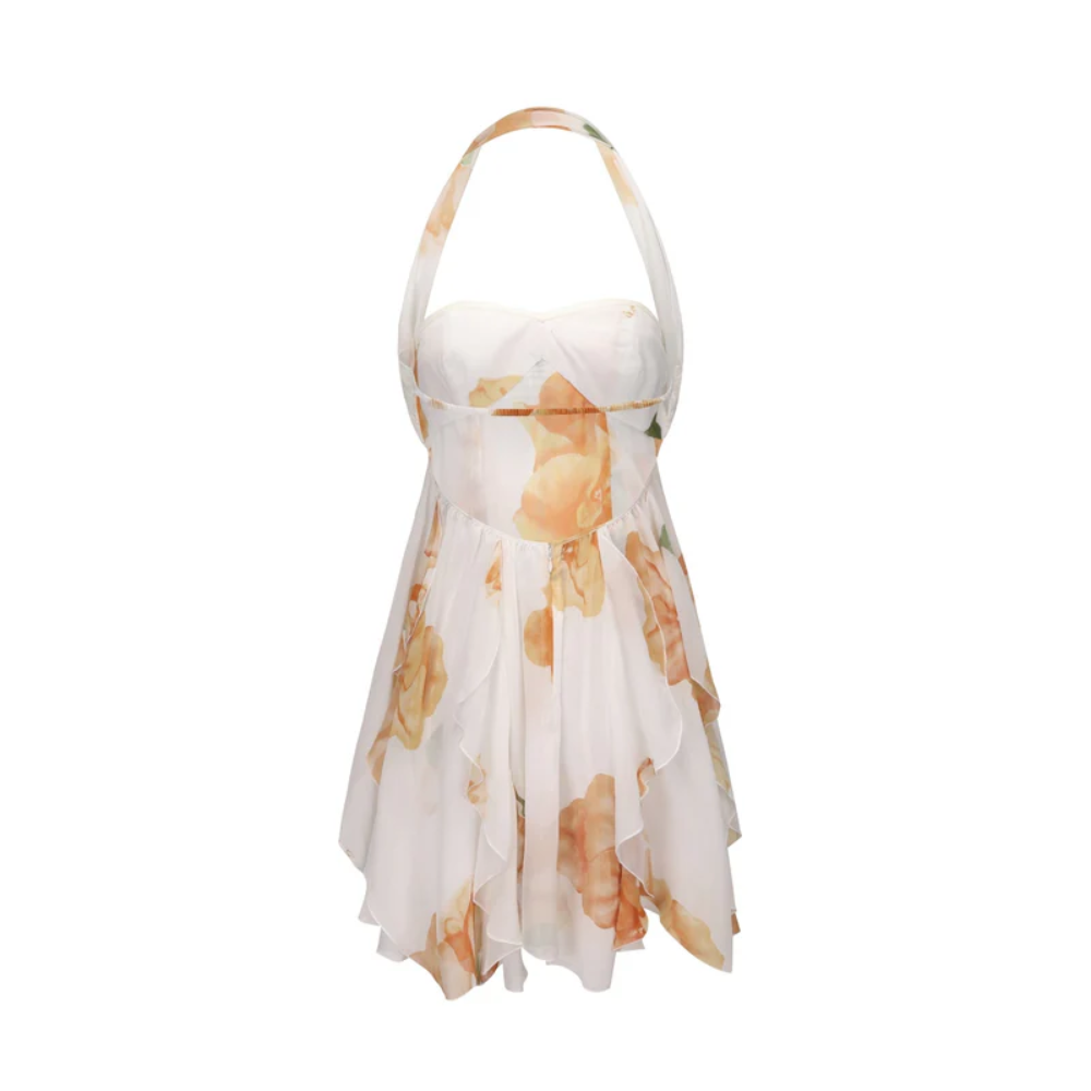 Isla Ruffle Mini Dress