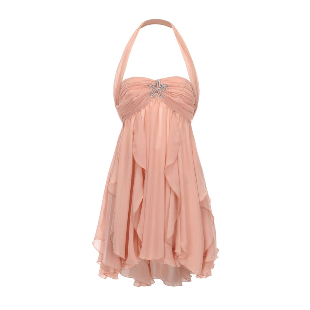 Isla Ruffle Mini Dress