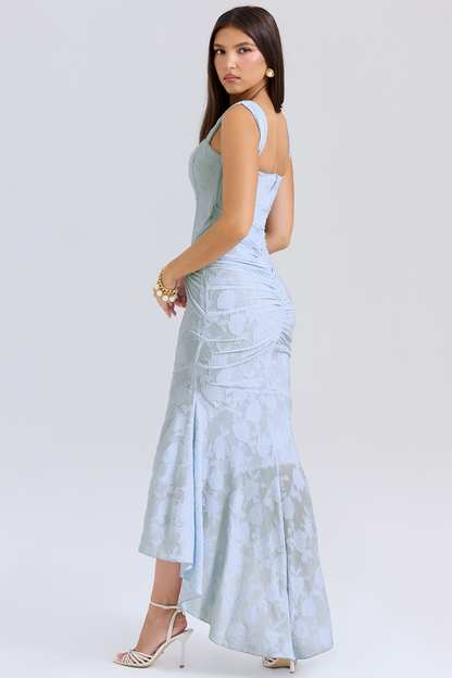 Women bodycon maxi dress, front view