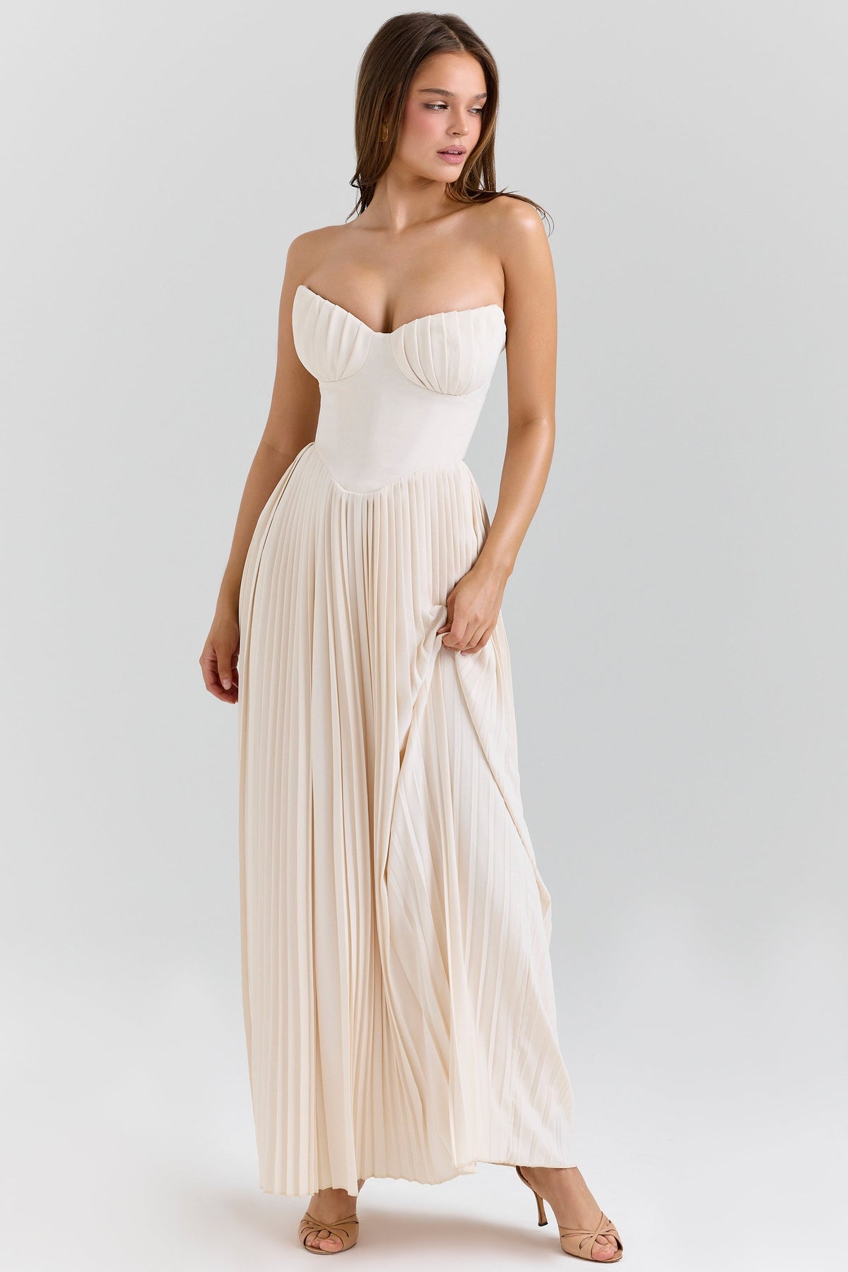 Jane Bow Maxi Dress