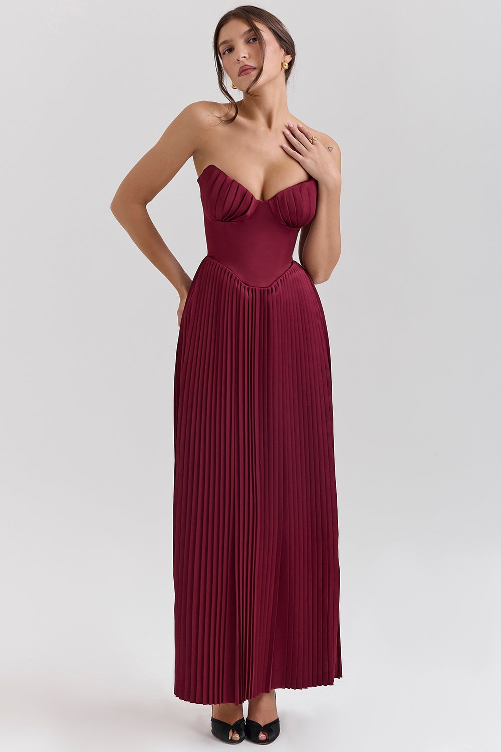 Jane Bow Maxi Dress