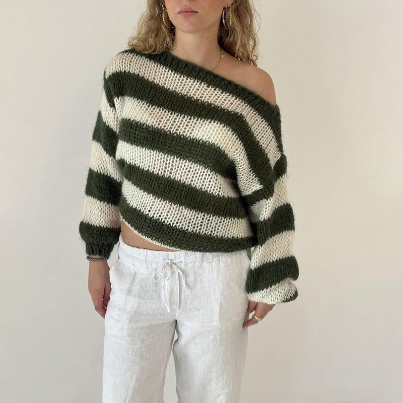 Jessica Stripe Sweater
