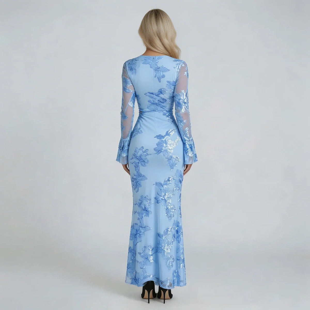 Jolie Embroidered Maxi Dress