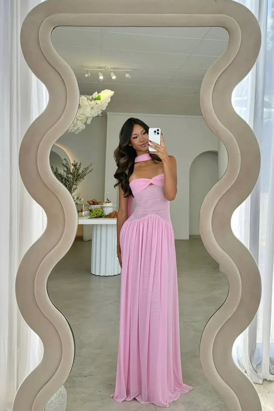 June Strapless Maxi Dress