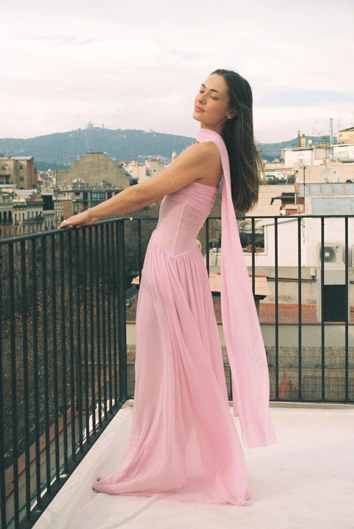 June Strapless Maxi Dress