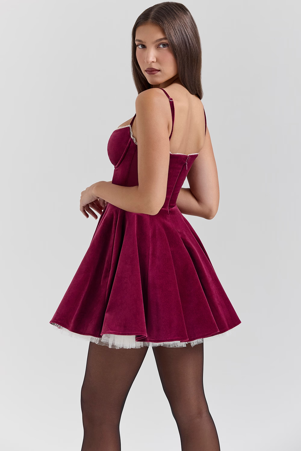 Karina Sweetheart Mini Dress