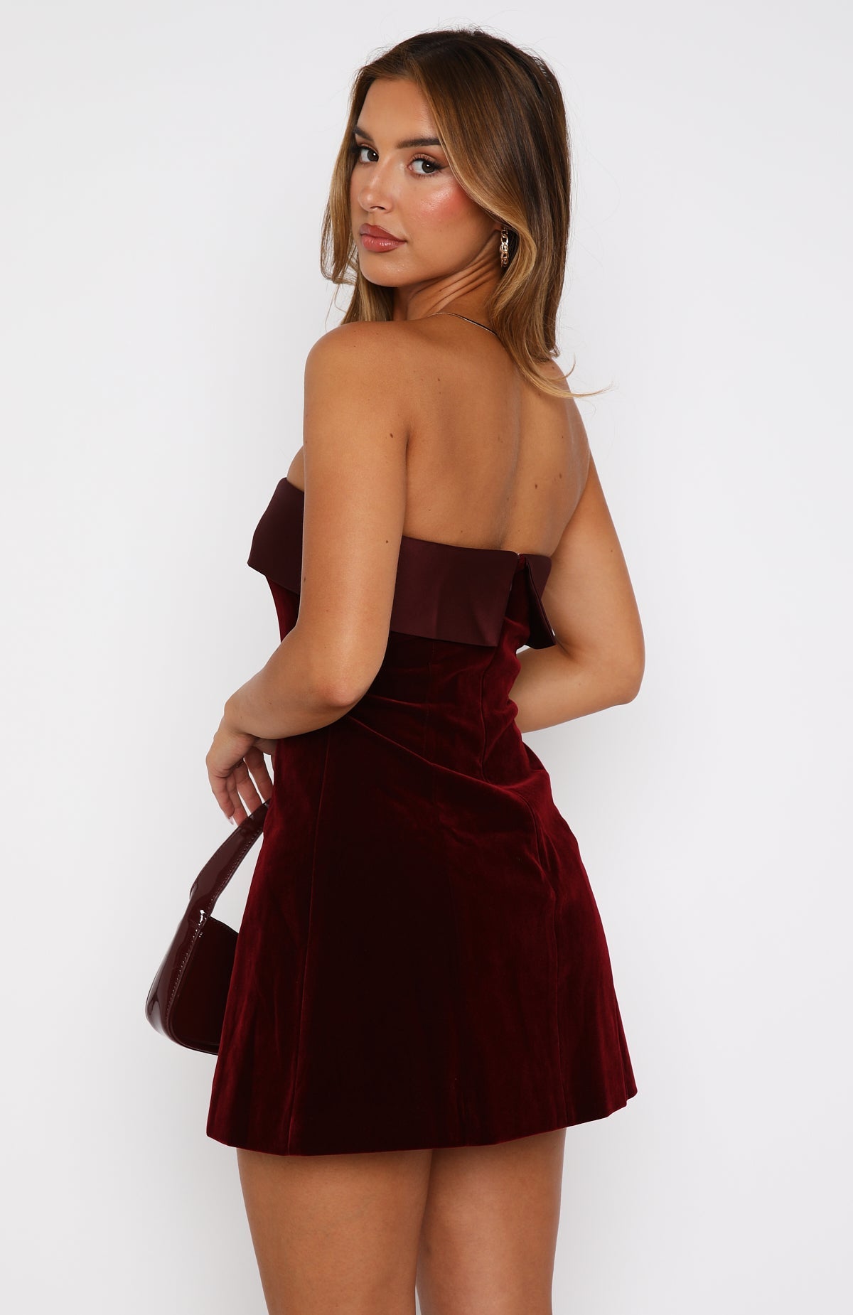 Katherine Strapless Mini Dress