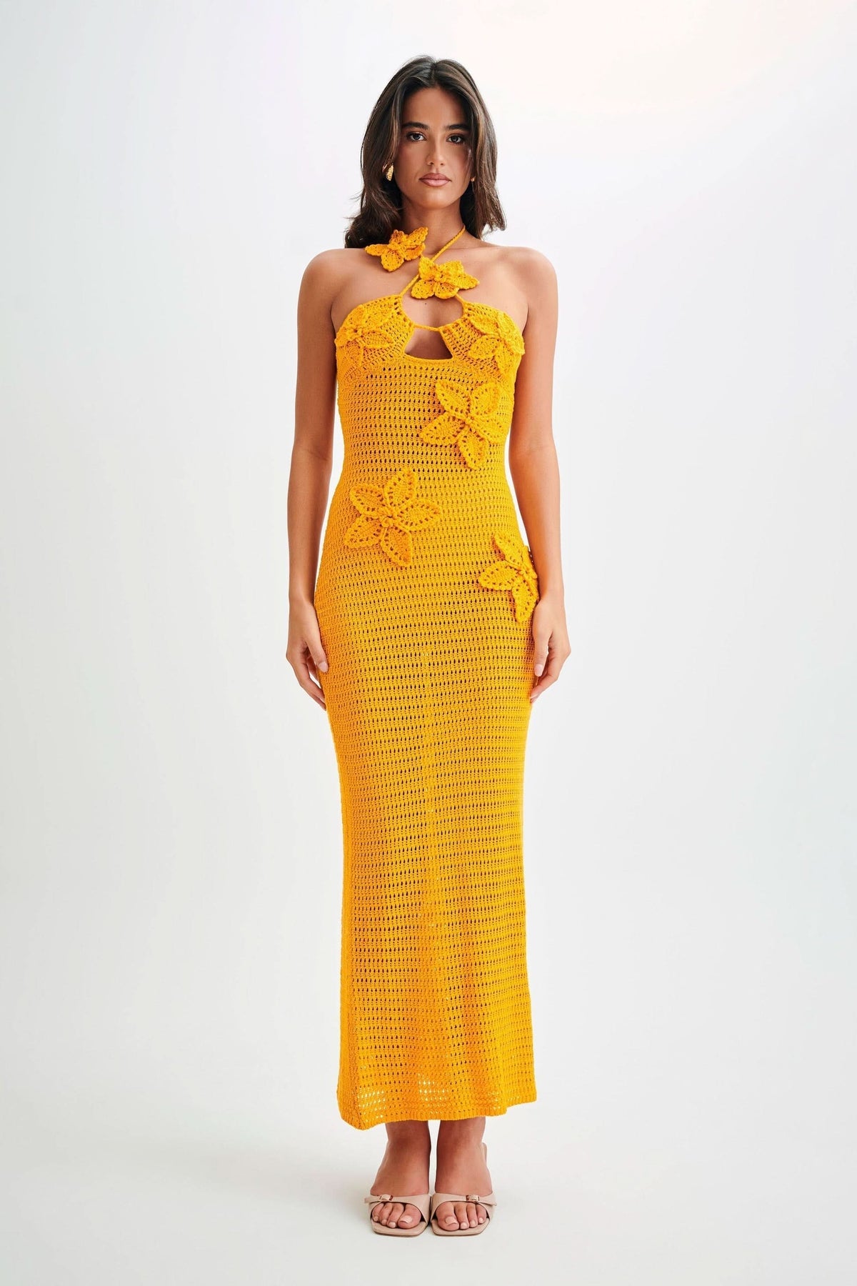 Kyla Halter Maxi Dress