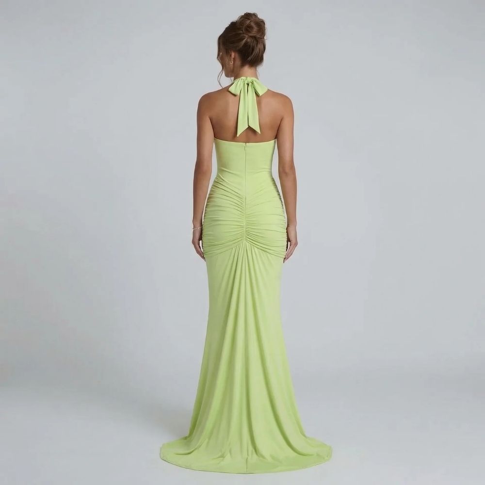 Kyla Halter Maxi Dress