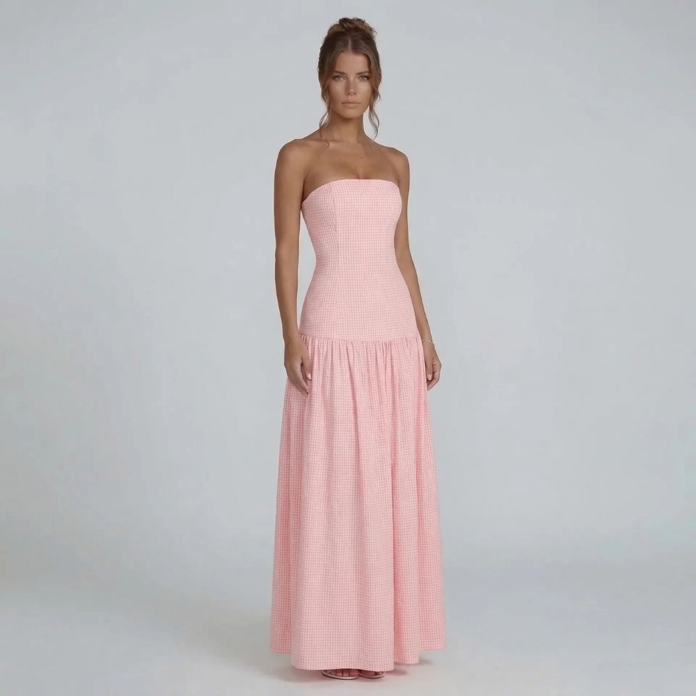 Laney Drop-Waist Maxi Dress