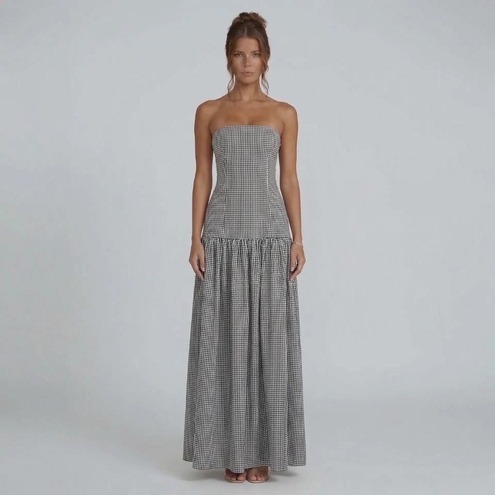 Laney Drop-Waist Maxi Dress