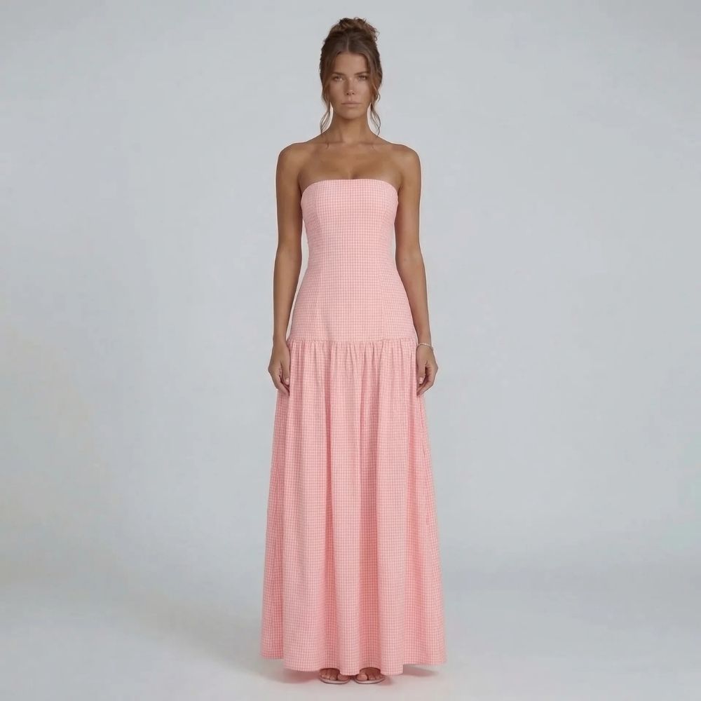 Laney Drop-Waist Maxi Dress