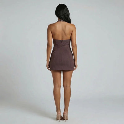 Leila Belted Mini Dress
