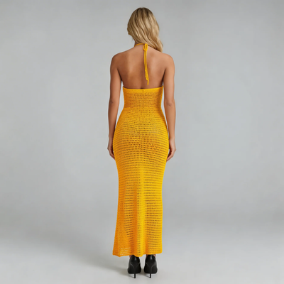 Leona Crochet Maxi Dress