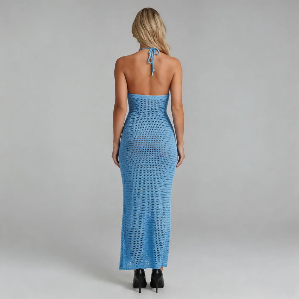 Leona Crochet Maxi Dress