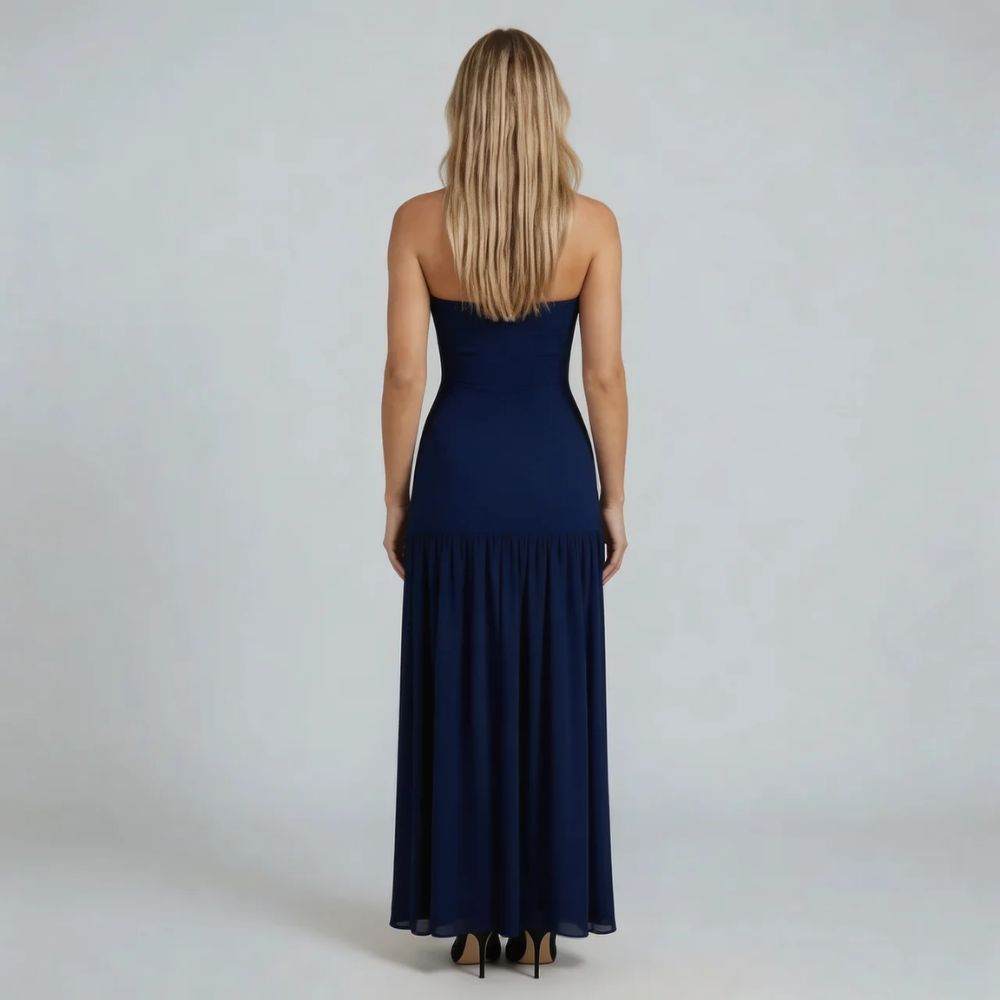 Leonie Drop-Waist Maxi Dress