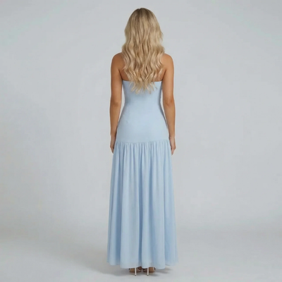 Leonie Drop-Waist Maxi Dress