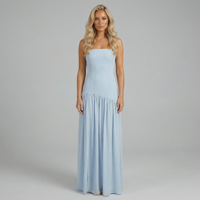 Leonie Drop-Waist Maxi Dress
