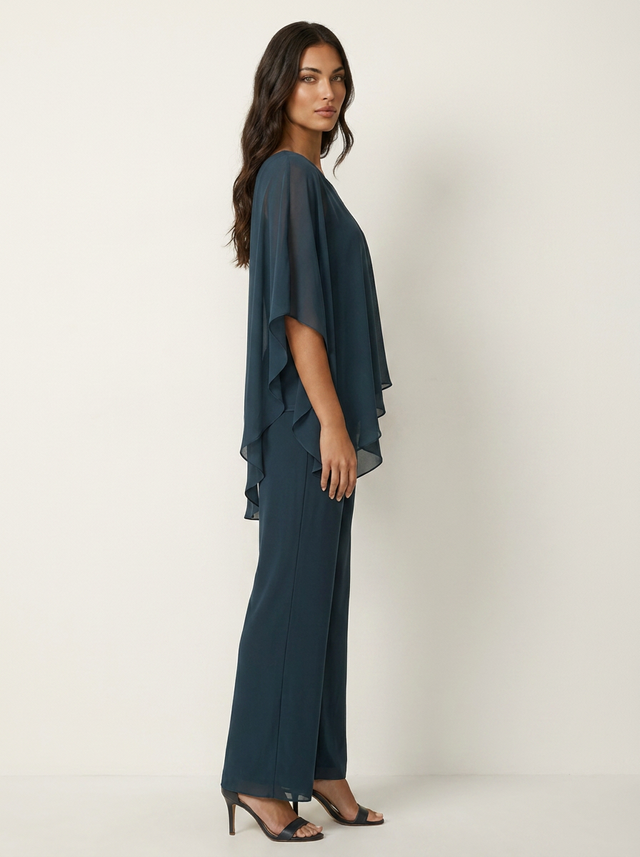 Liliana Chiffon Set in Black