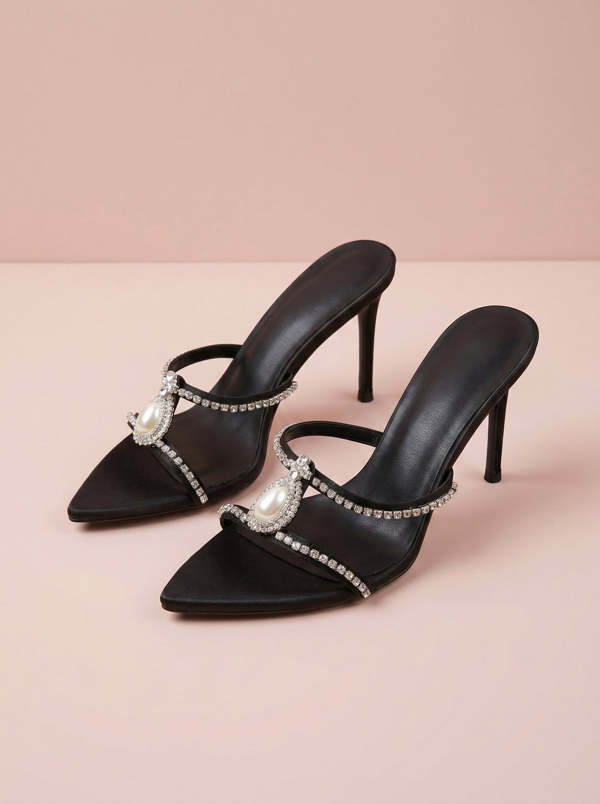 Liliana Crystal Embellished Heels
