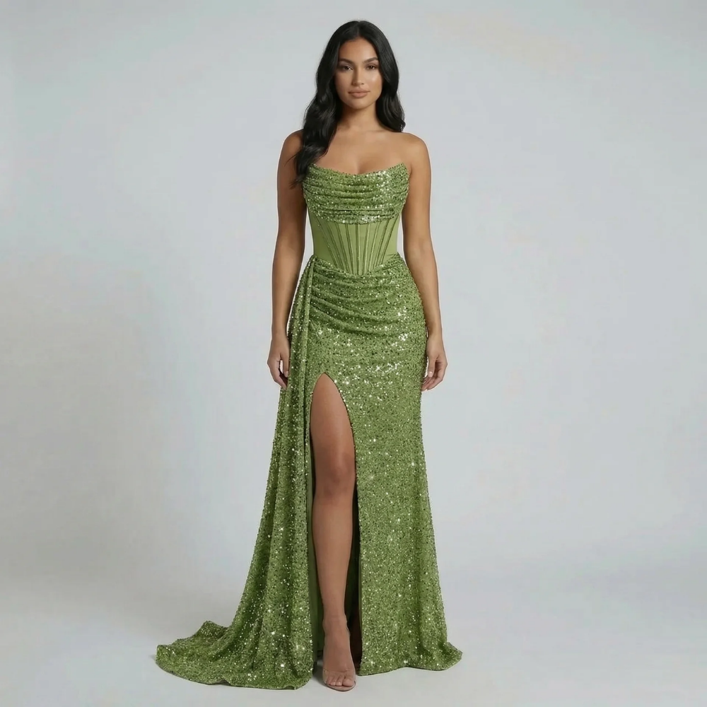 Arabelle Corset Maxi Dress - product image 5