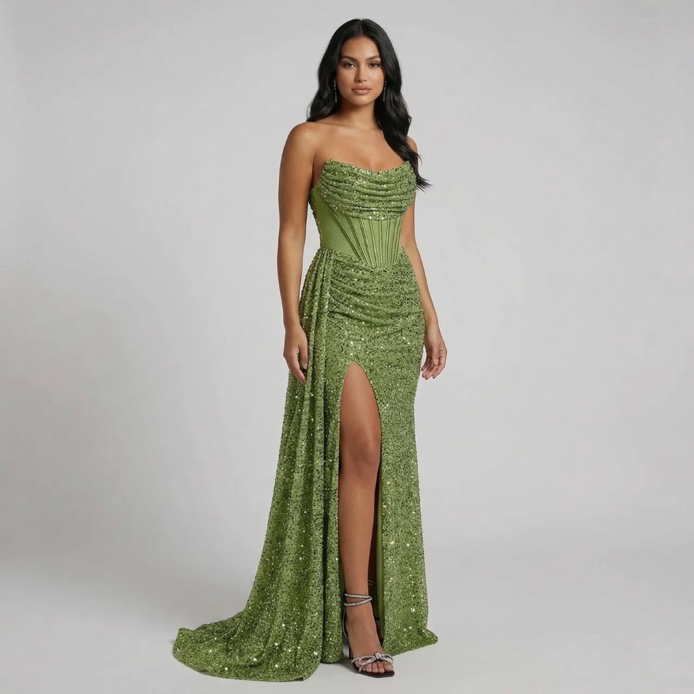 Arabelle Corset Maxi Dress - product image 6