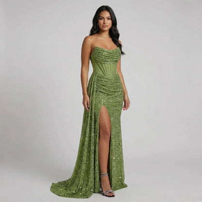 Arabelle Corset Maxi Dress - product image 6