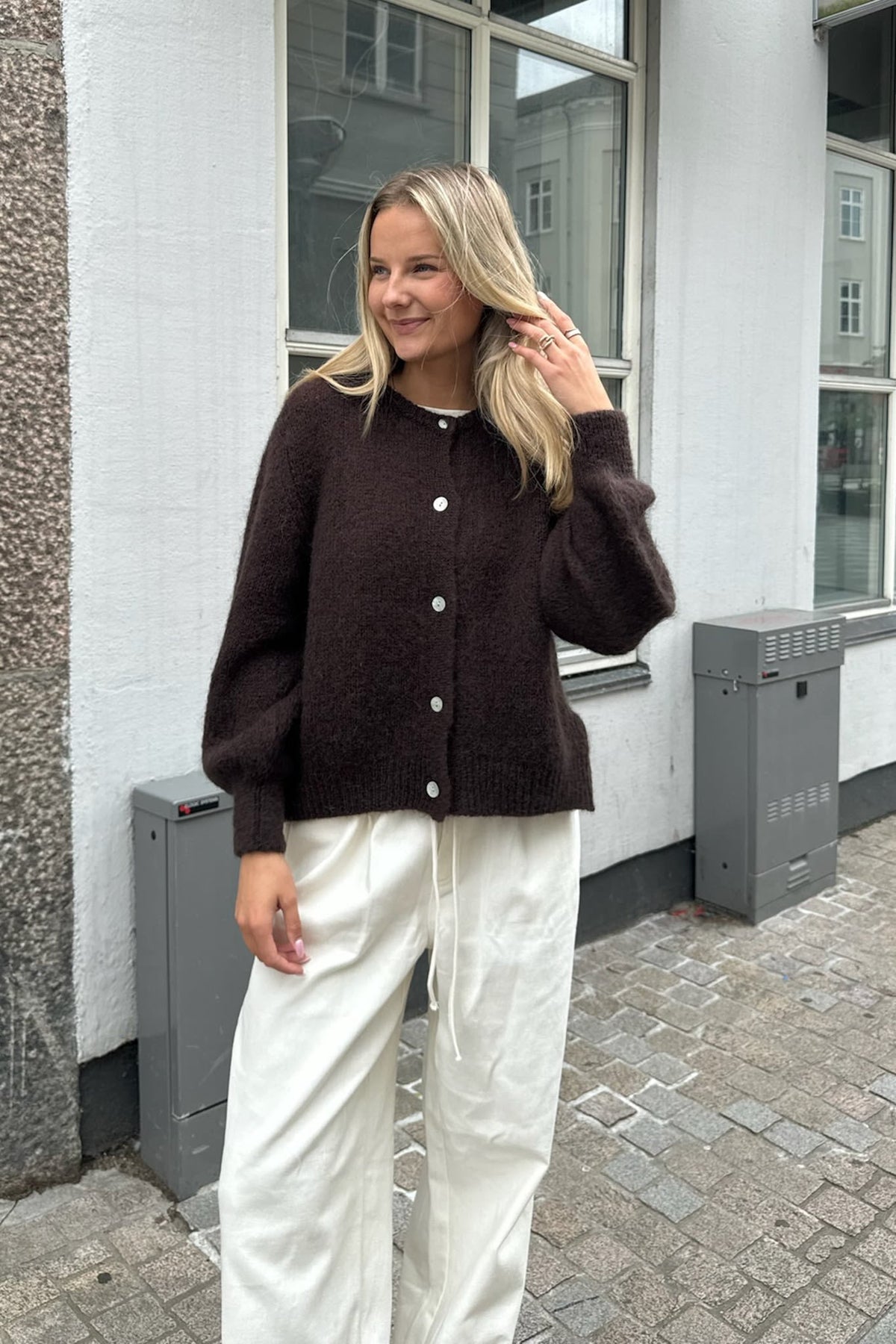 Lindsay Button Top