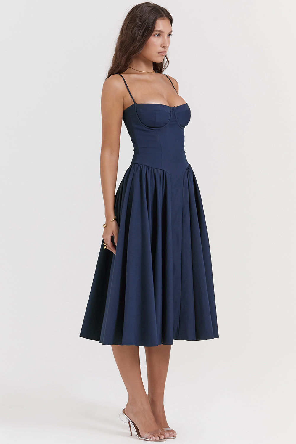 Lory Corset Midi Dress