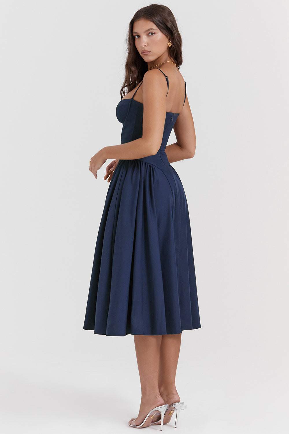 Lory Corset Midi Dress