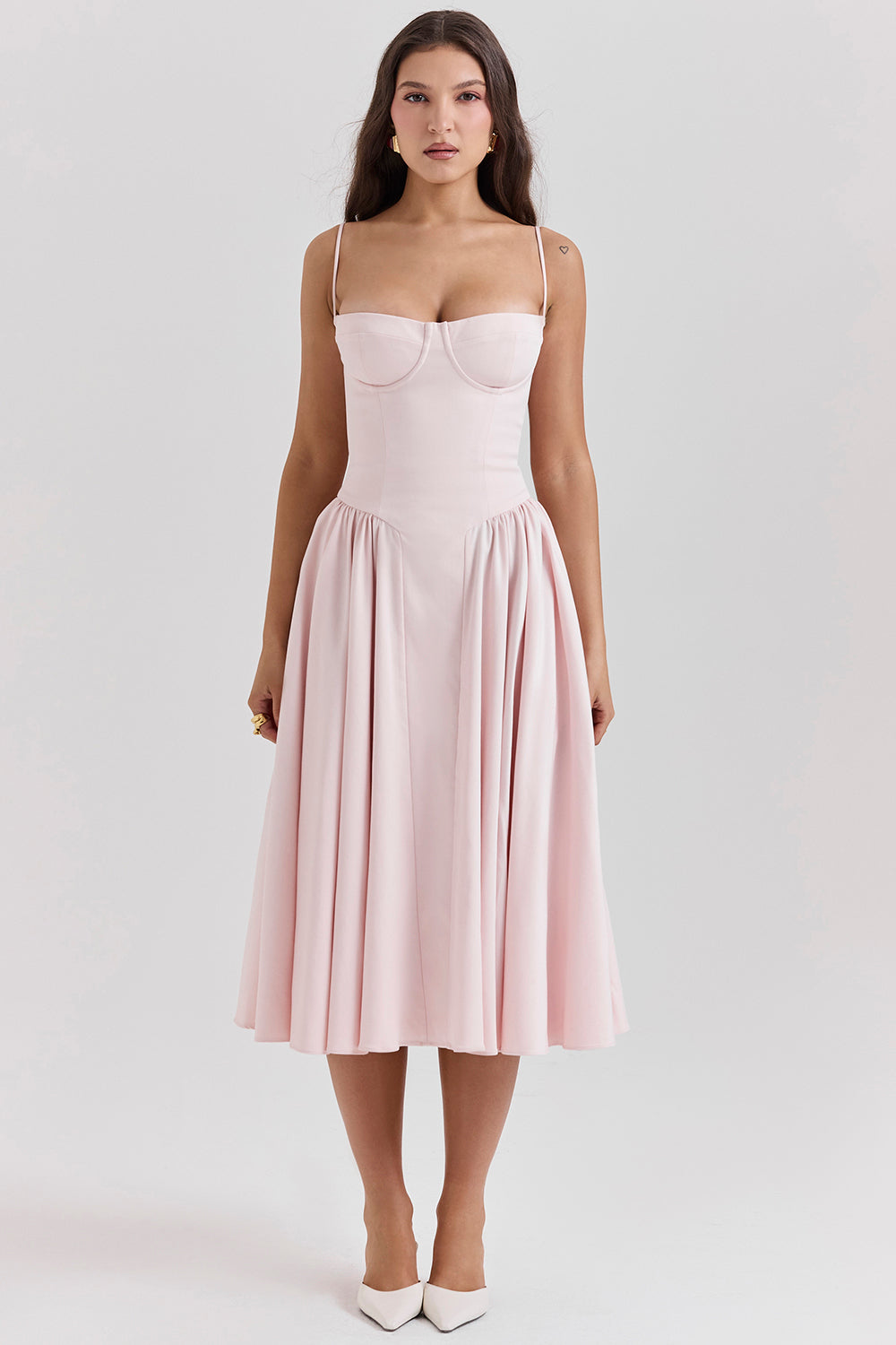 Lory Corset Midi Dress