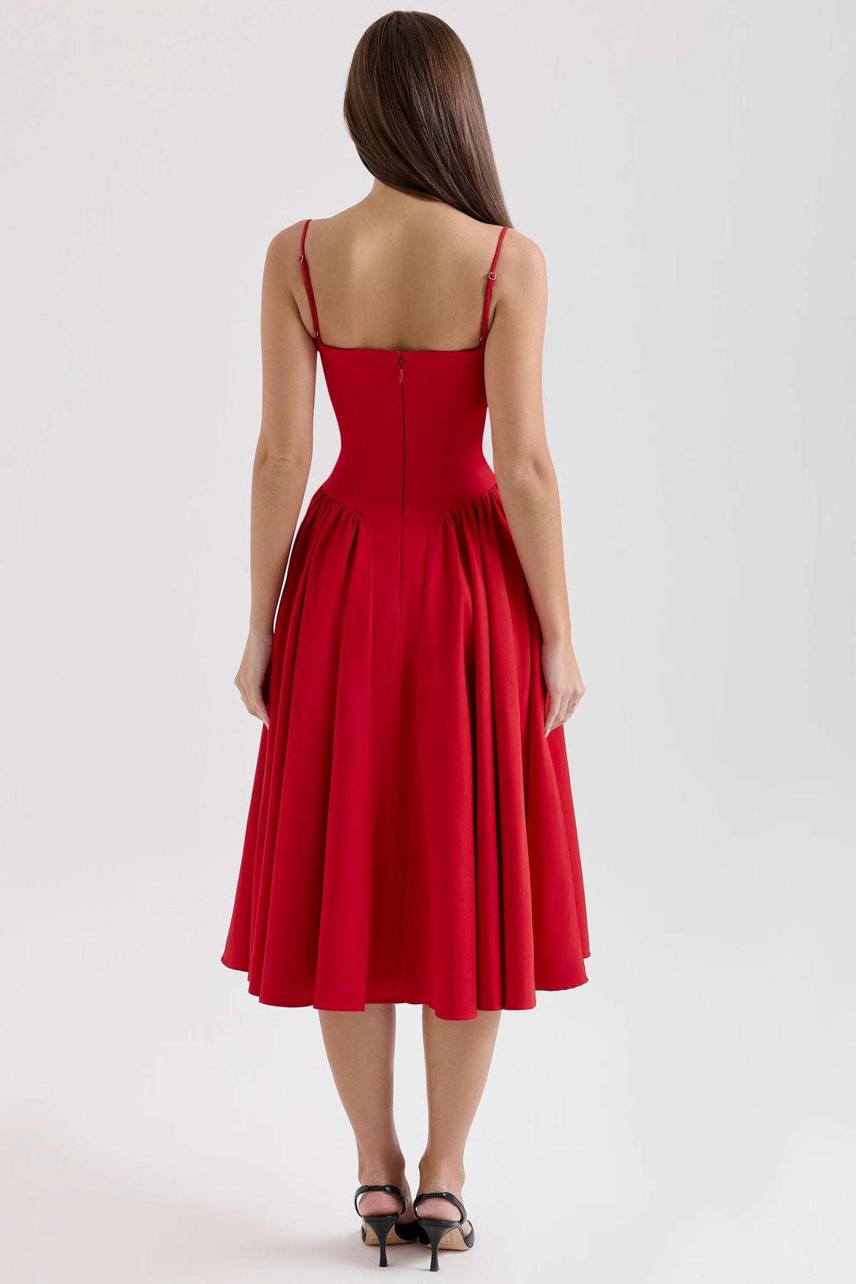Lory Corset Midi Dress