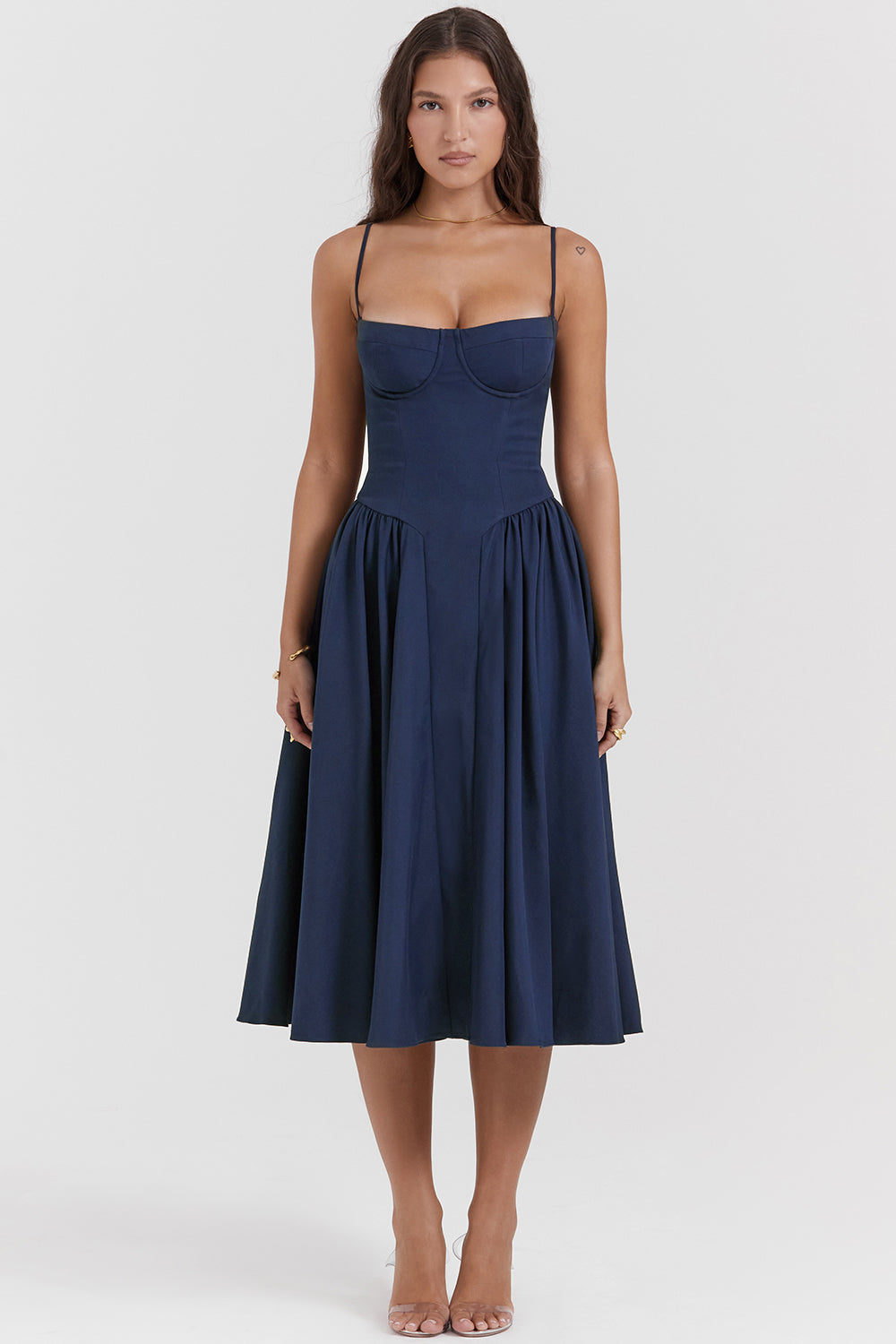 Lory Corset Midi Dress